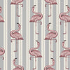 Flamboyance Off White Lavendar, Sample