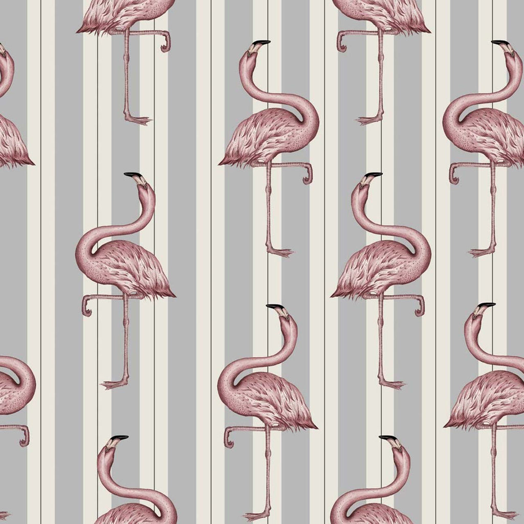 Flamboyance Off White Lavendar, Sample