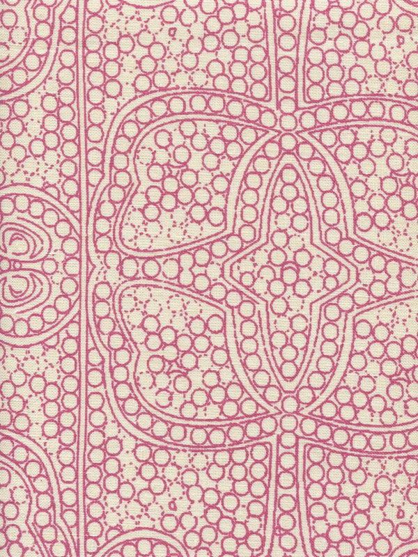 Flamingo on Taj Ecru Wallcoverings | Cloth and Paper