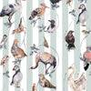 Flights of Fancy Eau de Nil Stripe, Sample