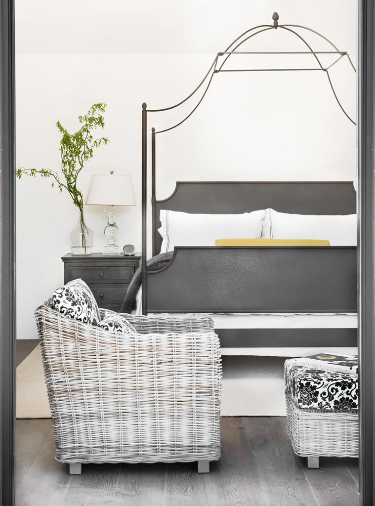 Room setting — Ottoman Lucille Buell