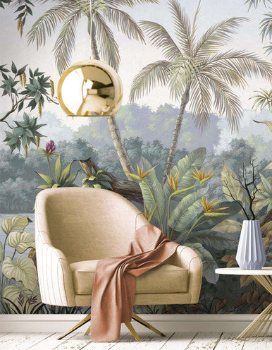 Floridana Light Gray | Mural Source