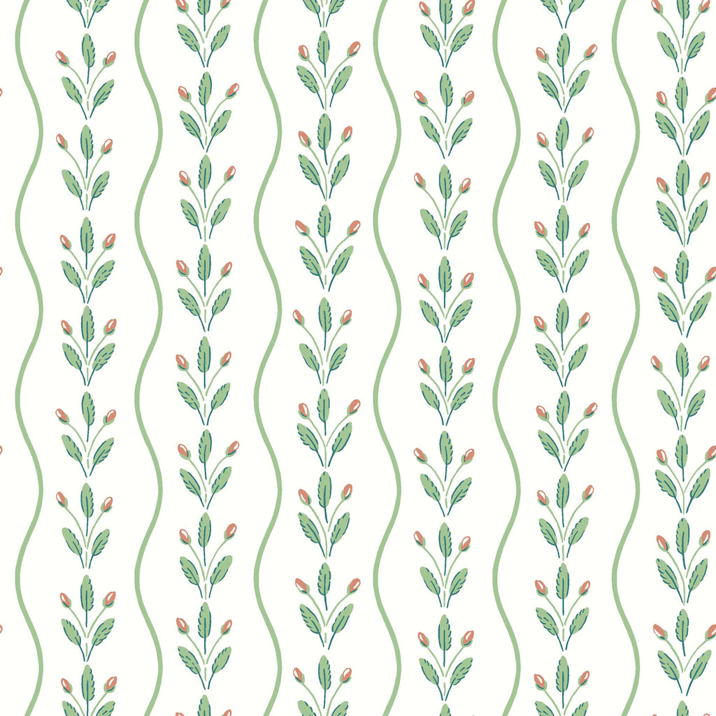 FLOWER BUDS GREEN | Schumacher - Image 1