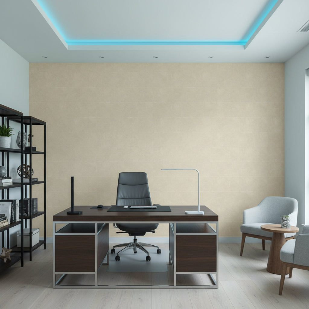 Faux Leaf Squares | Hollywood Wallcoverings
