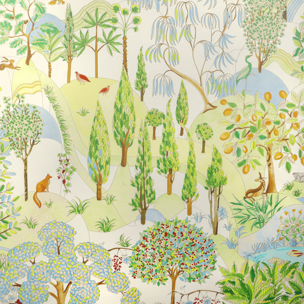 Folklore - Meadow Wallcovering | Kravet