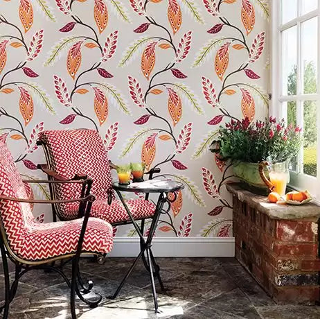 Fontibre 01 - Neutral Beige Wallcovering | Nina Campbell