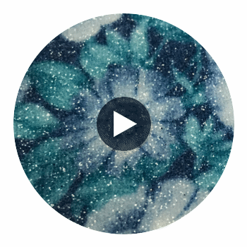 GLM-4081 Foral Glitter Blue Multi designer-wallcoverings-los-angeles 2