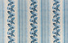 Climbing Hydrangea Fabric, French Blue on Light Tint