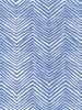 French Blue on White
