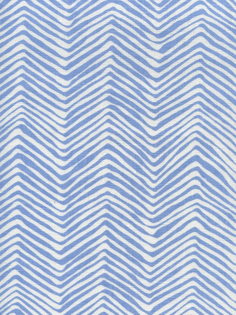 French Blue on White Linen