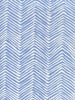 French Blue on White Linen