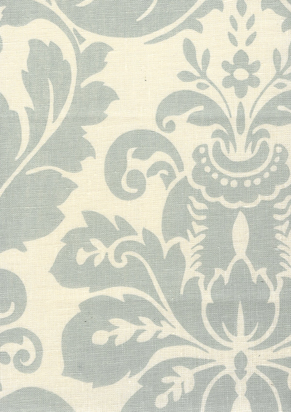 Monty, French Green on Tint Fabric | Quadrille