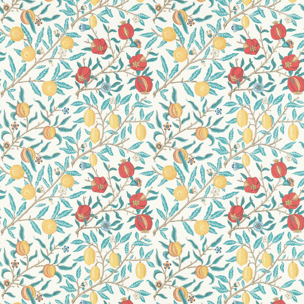 Fruit Green Indigo/Madder | Morris & Co.