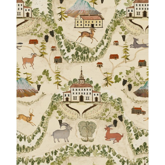 Galtür Of Tyrol Taupe  Wallpaper | Mind The Gap