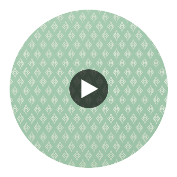 Garden Silhouette Metallic on Seaglass Metallic on Seaglass — Thibaut Circular Swatch | Thibaut