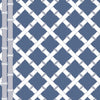 Trellis - Azul/Blanco Blue By Gaston Y Daniela | Gaston Libreria |Geometric Lattice/Scrollwork Wallcovering Print