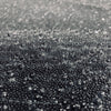 Gleaming Glambeads Cool Black Metallic Glass Bead Wallpaper - Designer Wallcoverings and Fabrics