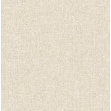 Glen Beige Linen Wallcovering | Jeffrey Stevens