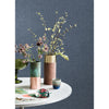 Glen Dark Blue Linen Wallcovering | Jeffrey Stevens - Image 3