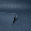 Glen Dark Blue Linen Wallcovering | Jeffrey Stevens - Image 4