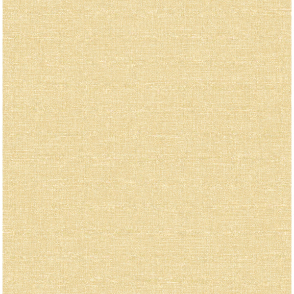 Glen Mustard Linen Wallcovering | Jeffrey Stevens
