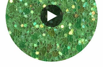 Hollywood Glamour Sequin - Lime Iris | Glitter Walls