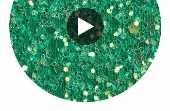 Hollywood Glamour Sequin - Green Iris | Glitter Walls