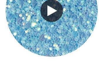 Hollywood Glamour Sequin - Pale Blue Iris | Glitter Walls