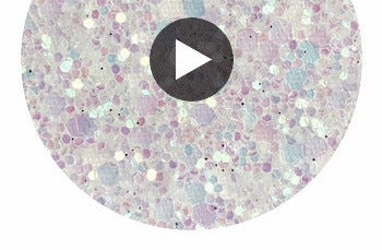 Hollywood Glamour Sequin - White Iris | Glitter Walls