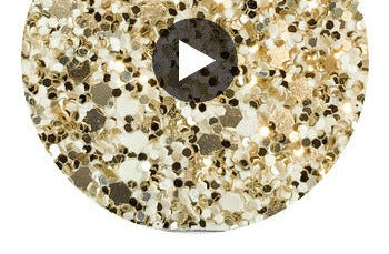 Hollywood Glamour Sequin - Pearl/Sand | Glitter Walls