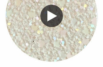 Hollywood Glamour Sequin - White Rainbow | Glitter Walls