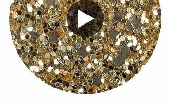 Hollywood Glamour Sequin - Sand | Glitter Walls swatch