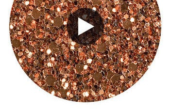 Hollywood Glamour Sequin - Copper | Glitter Walls swatch