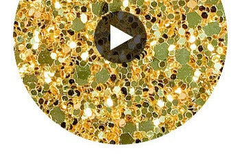 Hollywood Glamour Sequin - Gold | Glitter Walls swatch