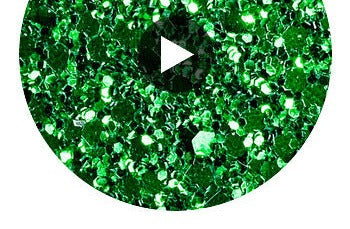 Hollywood Glamour Sequin - Green | Glitter Walls