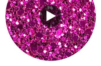 Hollywood Glamour Sequin - Fuchsia | Glitter Walls swatch