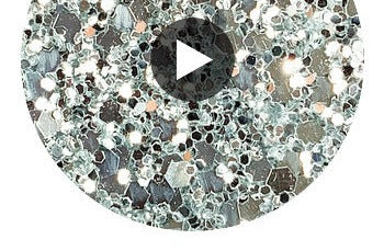 Hollywood Glamour Sequin - Silver | Glitter Walls