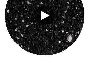 Hollywood Glamour Sequin - Black | Glitter Walls