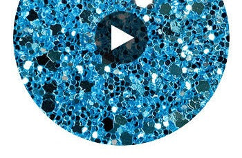 Hollywood Glamour Sequin - Sky Blue | Glitter Walls