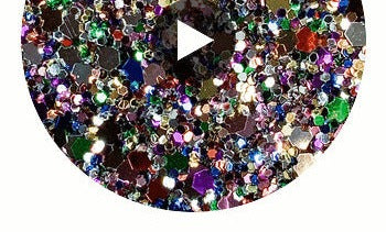 Hollywood Glamour Sequin - Multi | Glitter Walls swatch