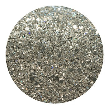 Hollywood Glamour Sequin - Silver Multi Color | Glitter Walls