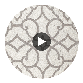 Godiva Grande Grill Mica | Phillipe Romano Circular Swatch | DW