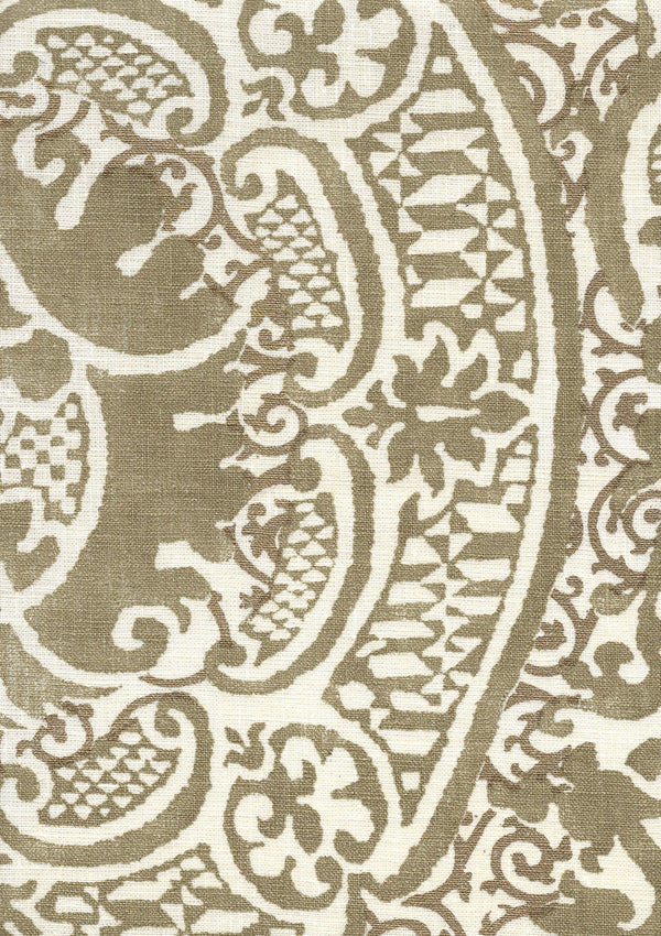 Veneto, Gold Metallic on Tint Wallcoverings | Quadrille