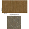 Glam Harlequin on Linen | Hollywood Wallcoverings