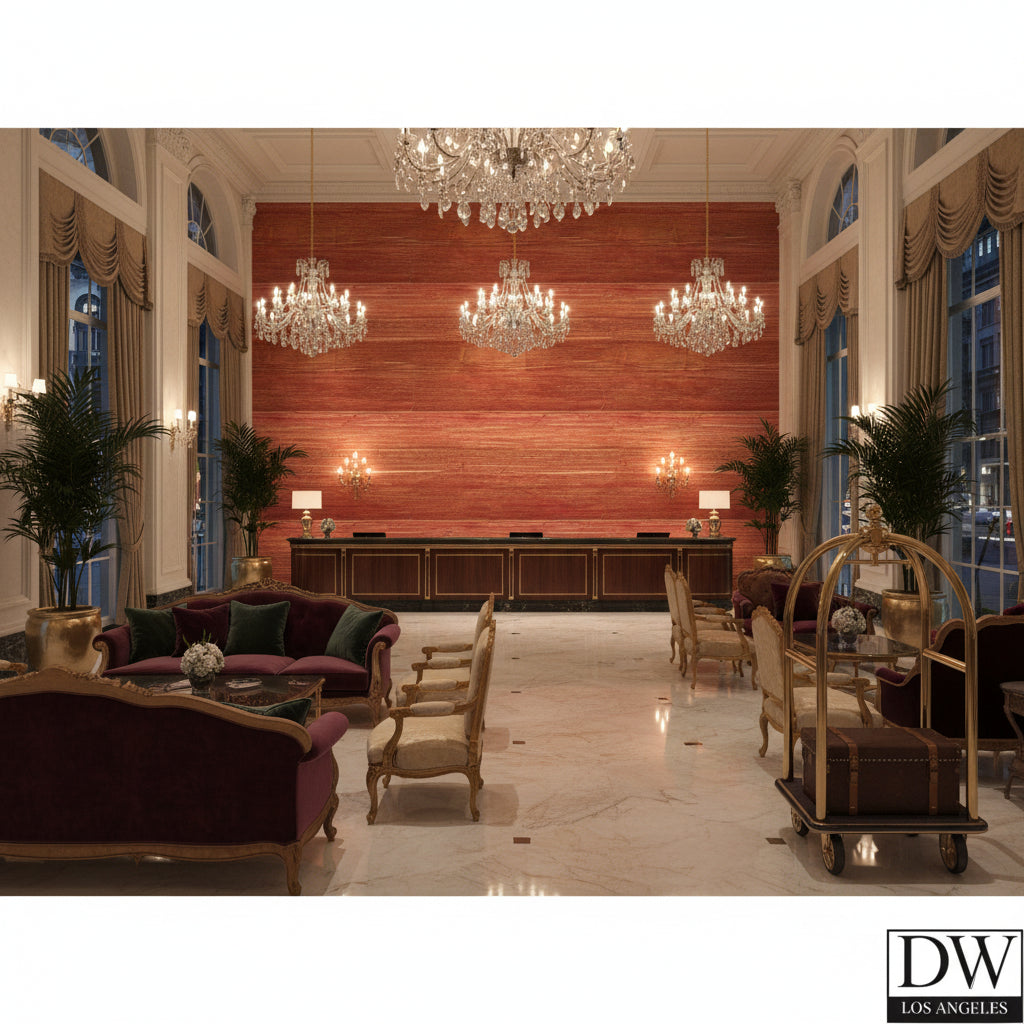 Rustic Glam Vinyl | Hollywood Wallcoverings