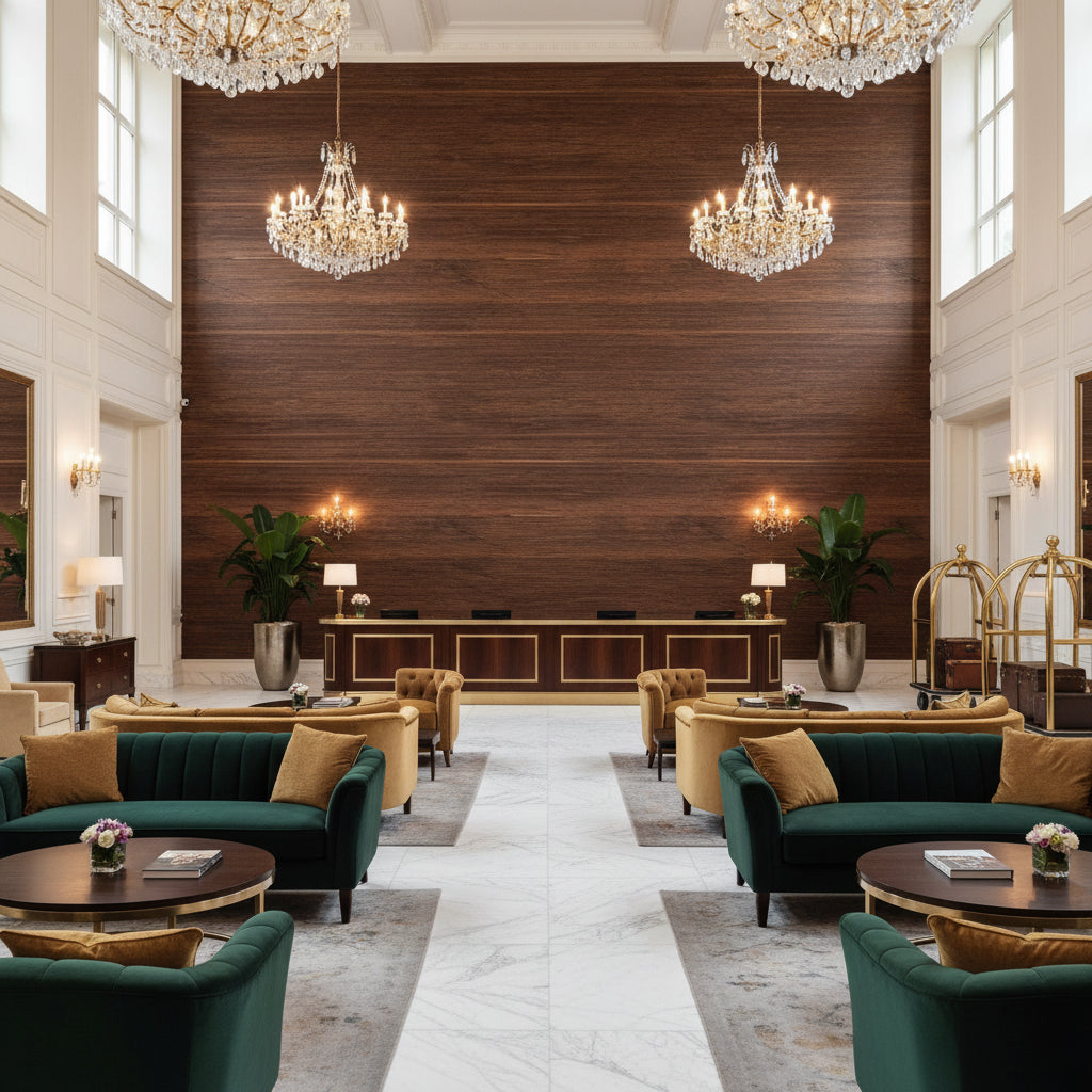 Rustic Glam Vinyl | Hollywood Wallcoverings