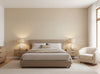 Grass Galore Specialty Grasscloth | Phillipe Romano - bedroom room setting