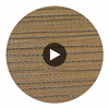 Grass Galore Specialty Grasscloth | Phillipe Romano Circular Swatch | DW