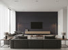 Grass Galore Specialty Grasscloth | Phillipe Romano - living room room setting