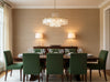Grass Galore Specialty Grasscloth | Phillipe Romano - dining room room setting